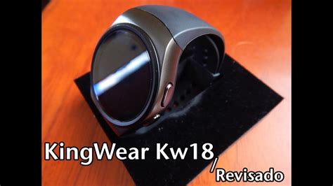 Smartwatch Kingwear Kw18 Unboxing Hd Youtube