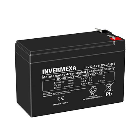 Batería Recargable 12V para UPS Osonix Invermexa