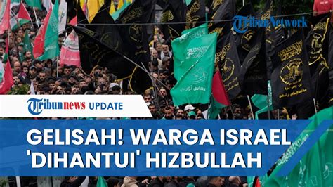 Berbondong Bondong Warga Kabur Dari Israel Gelisah Diserang Hizbullah