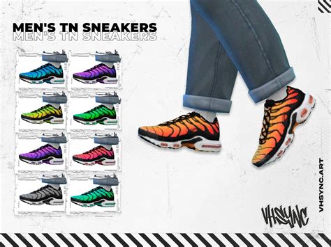 VHSync Men S TN Sneakers The Sims 4 Create A Sim CurseForge