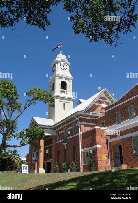 Maryborough Town Hall Stock Photo Alamy