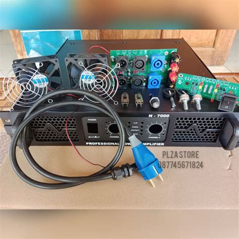 Bok Power Amplifier N Lengkap Aksesoris Box N Ukuran U Komplit