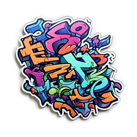 Graffiti Sticker Design Artwork Images Free Download On Freepik