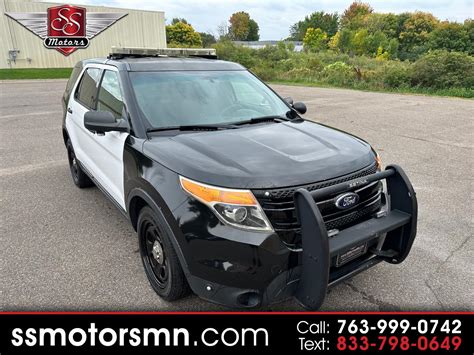 Used Ford Explorer Police Wd For Sale In Blaine Mn Ss Motors