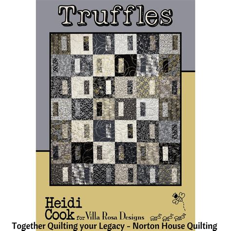 Digital Truffles Quilt Pattern Villa Rosa Designs Norton House Quilting