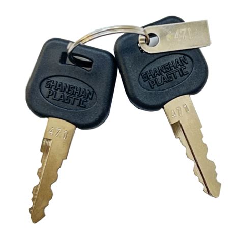 2PCS Hailong Ebike Battery Keys Duplicate Message Us Your Key Number