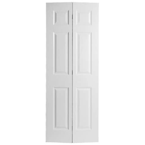 Masonite 28 Inch X 80 Inch Primed 6 Panel Hollow Core Textured Interior Door Slab The Home