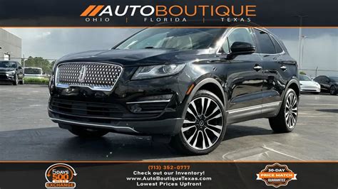 Used 2019 Lincoln Mkc Black Label For Sale In Alvin Tx Vin