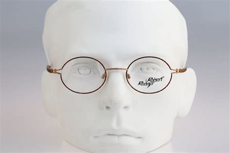 Robert Rudger 1600 123 Ab Vintage 90s Gold And Tortoise Small Etsy