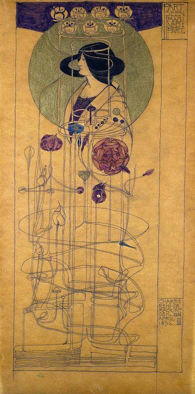 Part Seen Imagined Part Art Print By Charles Rennie Mackintosh