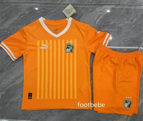 maillot de foot Côte d Ivoire 2023 2024 pas cher Footbebe