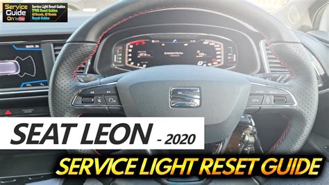 Seat Leon 2020 Service Light Reset YouTube