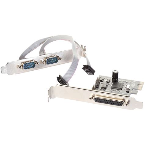 I Tec PCI Express Card 2x Serial RS232 1x Parallel DB25 PCE2S1