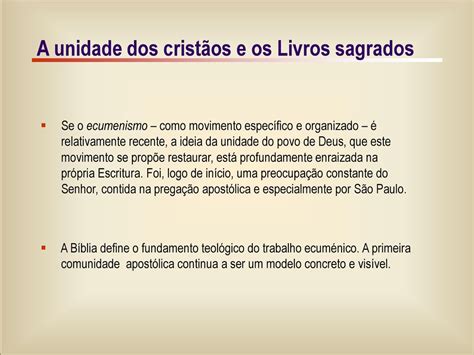 Aula 10 A Escritura Na Vida Da Igreja Ppt Carregar