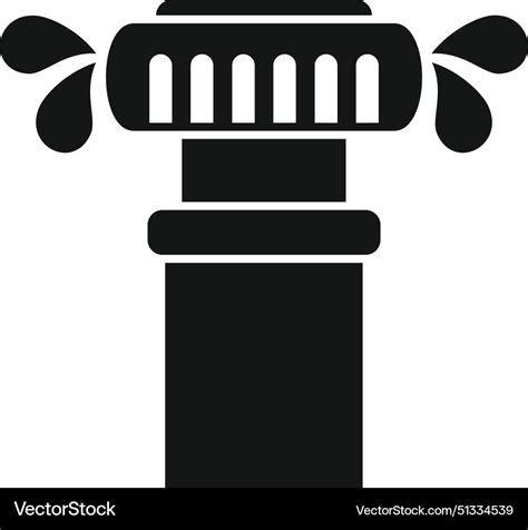 Water tap icon Royalty Free Vector Image - VectorStock