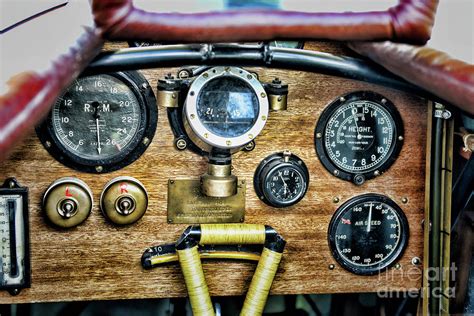 Sopwith Pup British Bi Plane Ww Cockpit Photograph By Paul Ward