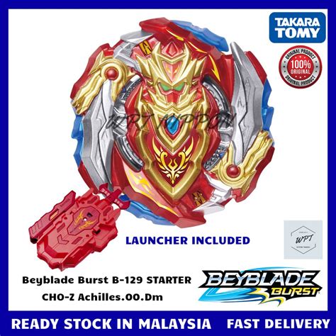 Original Takara Tomy Beyblade Burst B 129 Starter Cho Z Achilles00