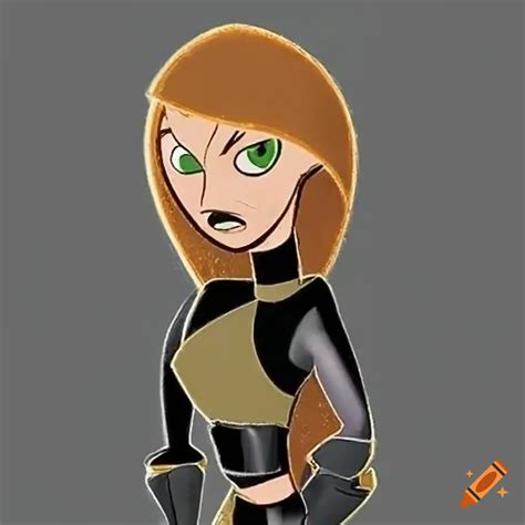 Kim Possible On Craiyon