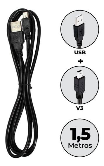 Cabo Mini Usb De Pinos Mercadolivre