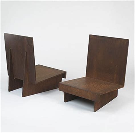 Frank Lloyd Wright. lounge chairs from