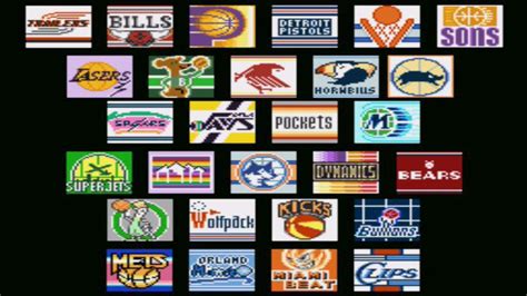 28 Fake Nba Team Names From Super Dunk Shot Video Game Ranked