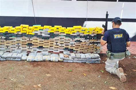 Prf Apreende 238 Kg De Cocaína Em Rio Verde De Mato Grosso Ms