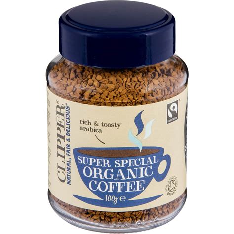 Clipper Organic Instant Coffee Medium Roast 100g Woolworths