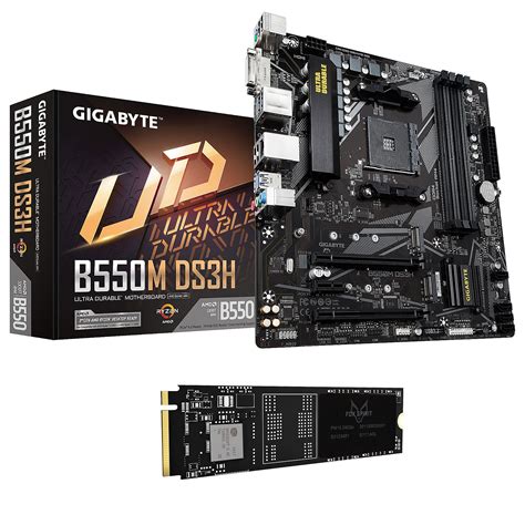 Gigabyte B550M DS3H Fox Spirit PM18 M 2 2280 PCIE NVME 240 GB Carte