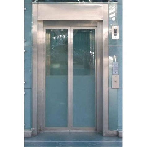 Stainless Steel Automatic Passenger Elevator Maximum Person 6 8