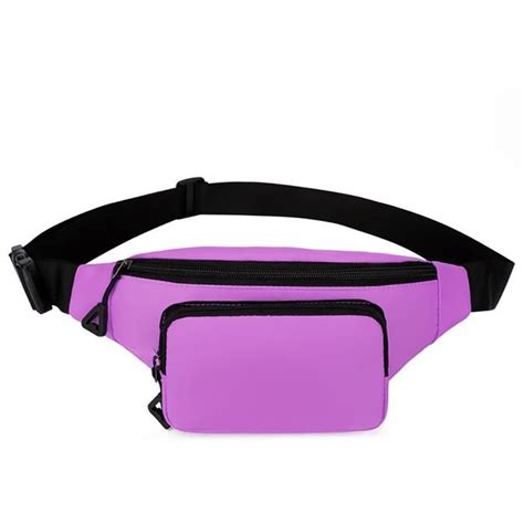 Sac Banane Homme Femme Fanny Pack Avec Poches Et Ceinture R Glable