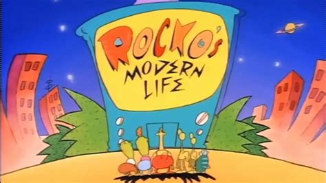 Rockos Modern Life Season 1 Theme Song Youtube