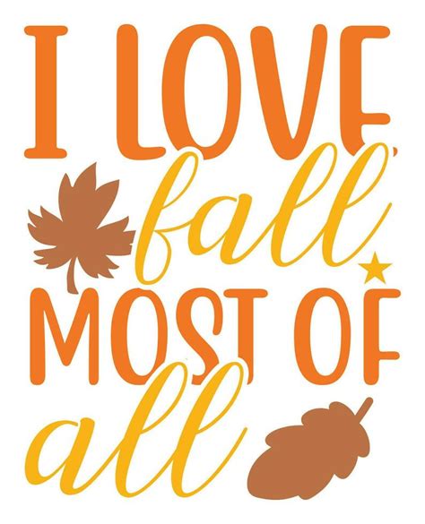 Fall Quotes Design 23836731 Vector Art at Vecteezy