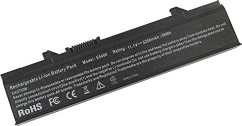 Aryee Mah Laptop Battery For Dell Latitude E E E E