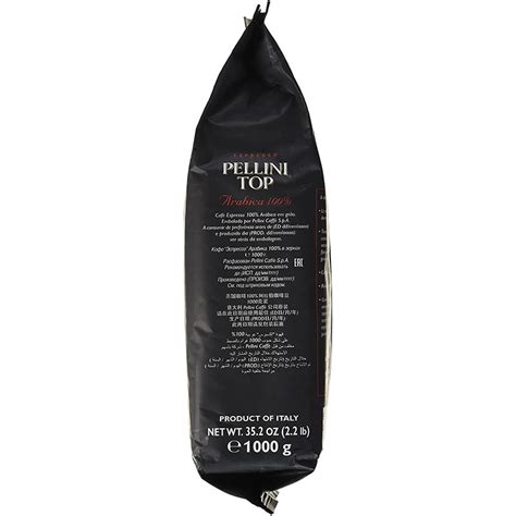 Café en Grano Pellini Top 100 Arábica 1kg