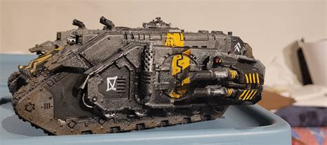 Iron Warriors Land Raider Painting Iron Warriors Every Day Until My