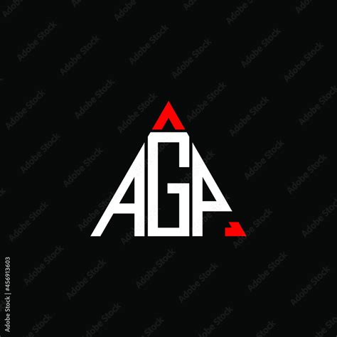 AGP Letter Logo Creative Design AGP Unique Design Stock Vector Adobe