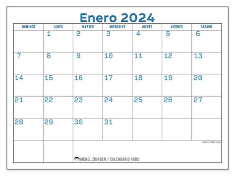 Calendario 2024 Para Imprimir Enero Image To U NBKomputer