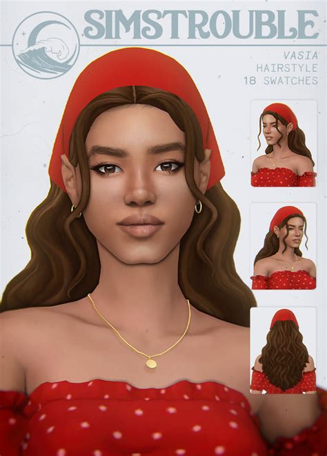 Vasia By Simstrouble Simstrouble On Patreon In 2021 Sims Sims Hair Sims 4 Mods Clothes