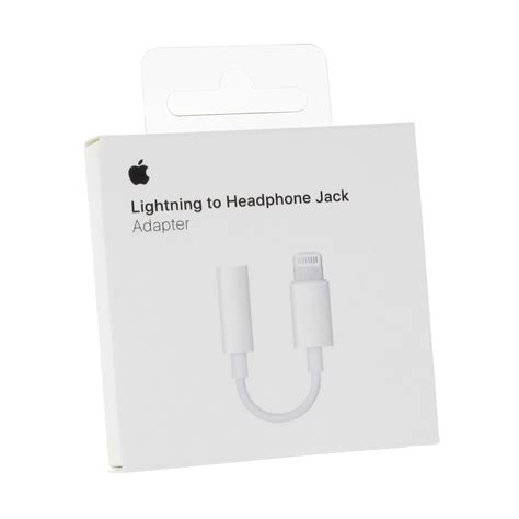 Apple Lightning to 3.5mm Headphone Jack Adapter, MMX62ZM/A ...