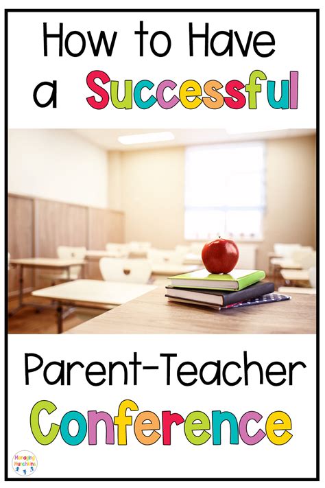 How To Have A Successful Parent Teacher Conference Managing Munchkins