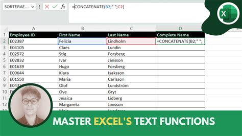 Text Functions In Excel Efficient Text Manipulation Learnesy