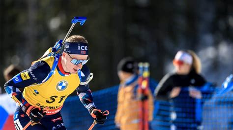 Biathlon Canmore Johannes Thingnes Boe Impressionne En S Offrant Sa