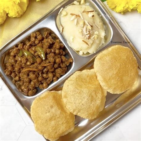 Halwa Puri Chana Recipe Ashtami Navami Prasad Recipe Tempting Treat