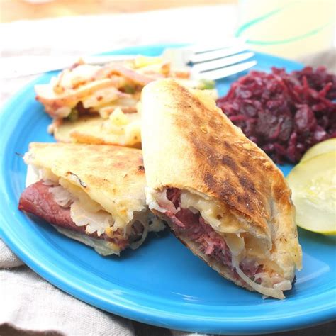 Grilled Reuben Quesadillas Salad Dressing Recipes Homemade