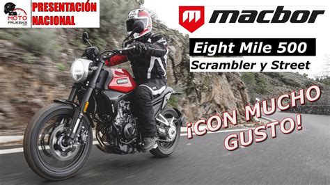 Macbor Eight Mile Scrambler Y Street Prueba Opini N Y