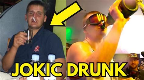 Nikola Jokić was caught drunk after the Denver Nuggets celebrations