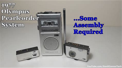 Olympus Pearlcorder Sd Micro Cassette System 1977 Youtube