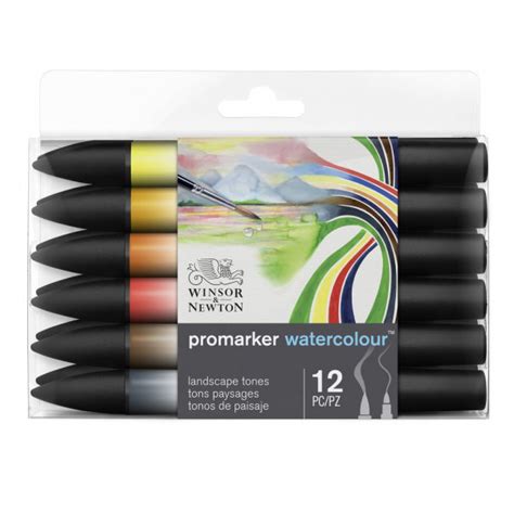 Lot De Feutres Promaker N On Pas Cher Winsor Et Newton Surdiscount