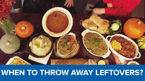 When Is It Time To Throw Thanksgiving Leftovers Away Youtube