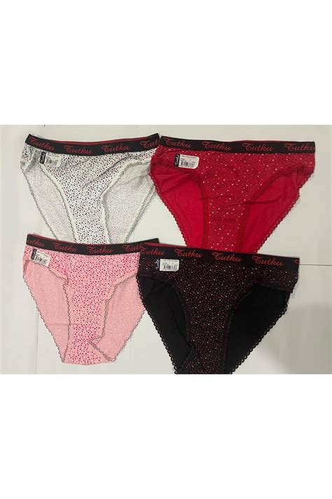 Butik Tutku Kadın Bikini Külot Karışık Renk Paketi Adet Fiyatı Yorumları Trendyol
